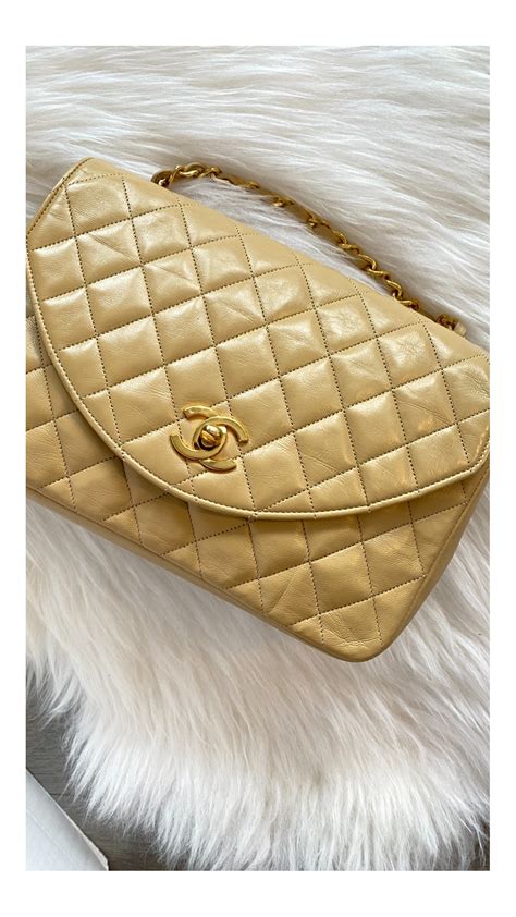 chanel vintage half moon bag|Chanel Half Moon Bag .